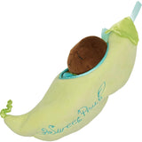 Snuggle Pod Sweet Pea Brown First Baby Doll with Cozy Sleep Sack