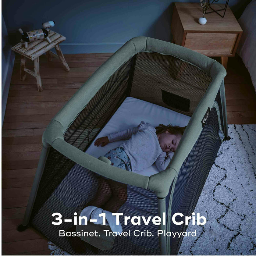 Moov and Comfy 3-in-1 Travel Crib and Play Yard