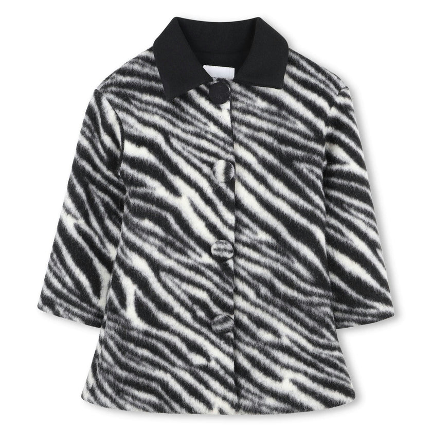 Jacket  Acrylic/Wool -Black/White