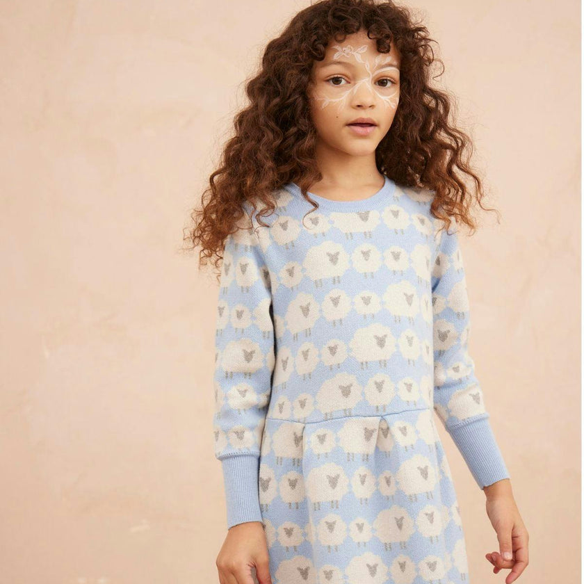 Little Bo Peep Dress | Sky