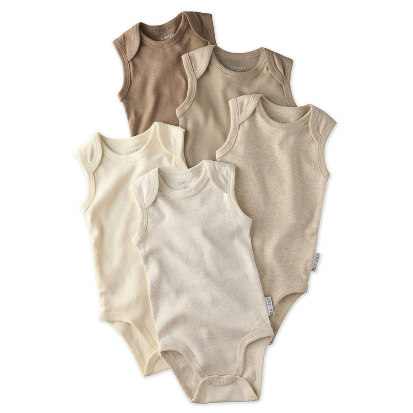SAM 5-Pack Sleeveless Bodysuits