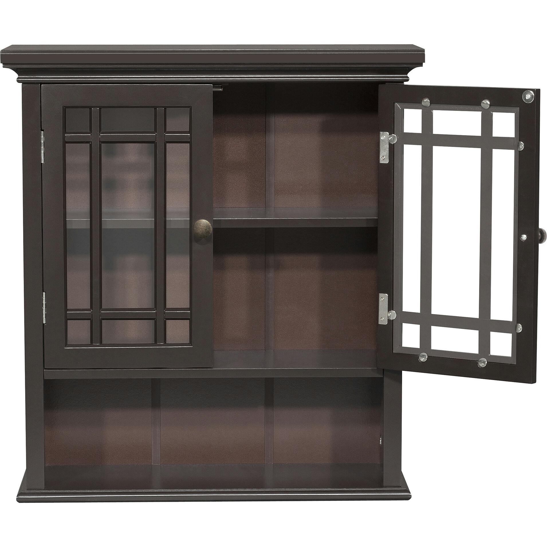 Neal Wooden 2 Door Wall Cabinet