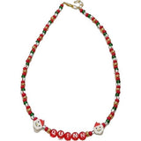 Santa Christmas Necklace