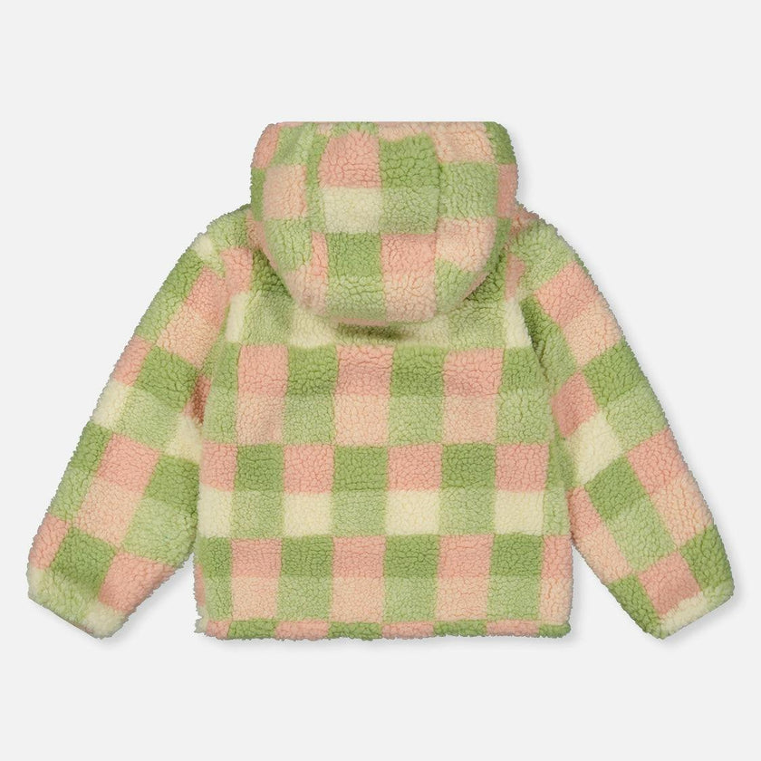 Baby Reversible Mid-Season Jacket Pale Dusty Pink