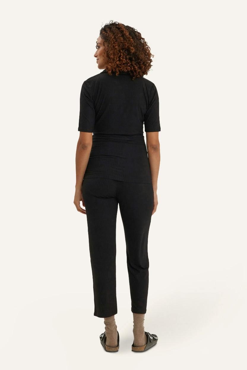 Calista Maternity & Nursing Polo Top