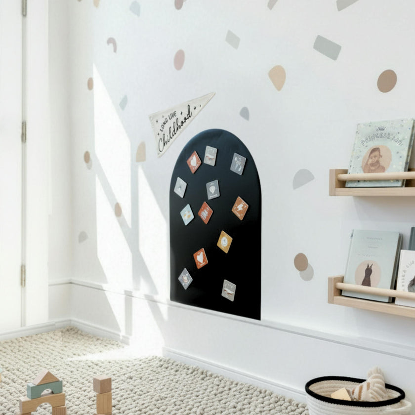 MINI Magic Playwall - Arch Magnetic Art Wall Decal for Small Spaces