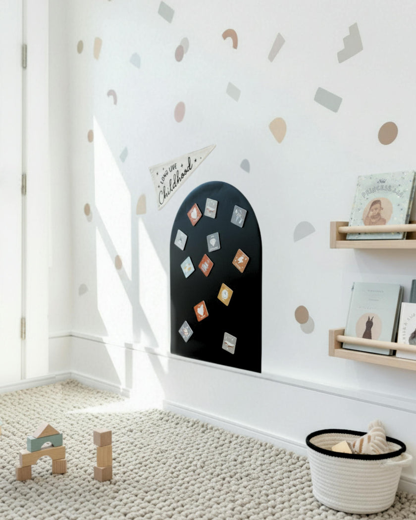 MINI Magic Playwall - Arch Magnetic Art Wall Decal for Small Spaces