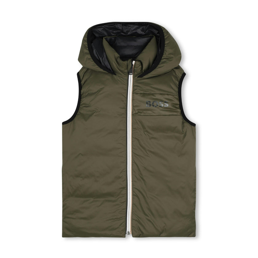 Olive Night Reversible Vest