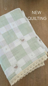 Little Mallard Duck QUILTED 6 Layer Gauze Blanket