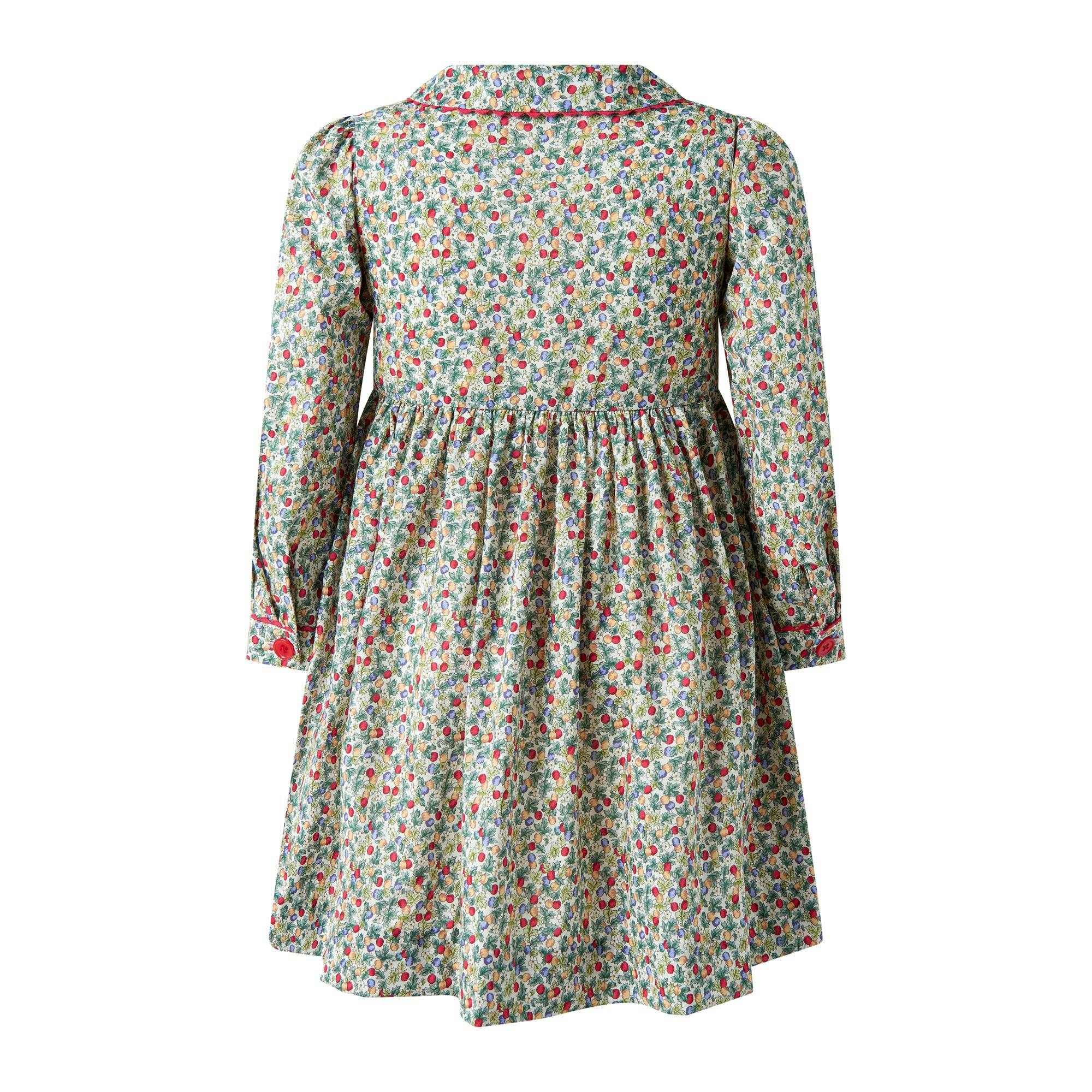 Apple Blossom Button-Front Dress
