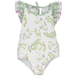 Magic Garden One-Piece Swimsuit, Purple
