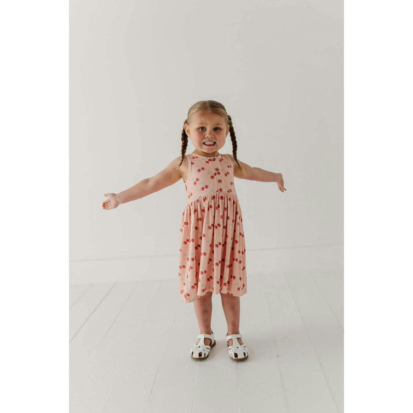 Girl's Henley Tank Dress