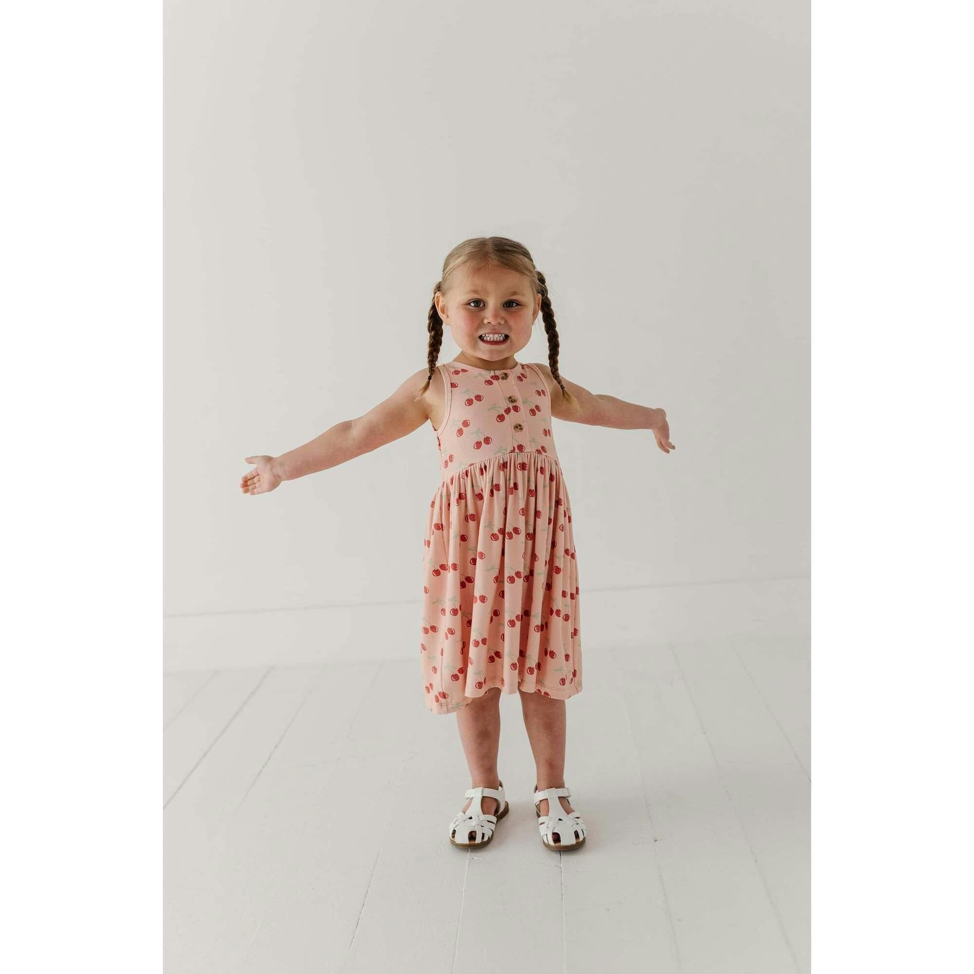 Girl's Henley Tank Dress