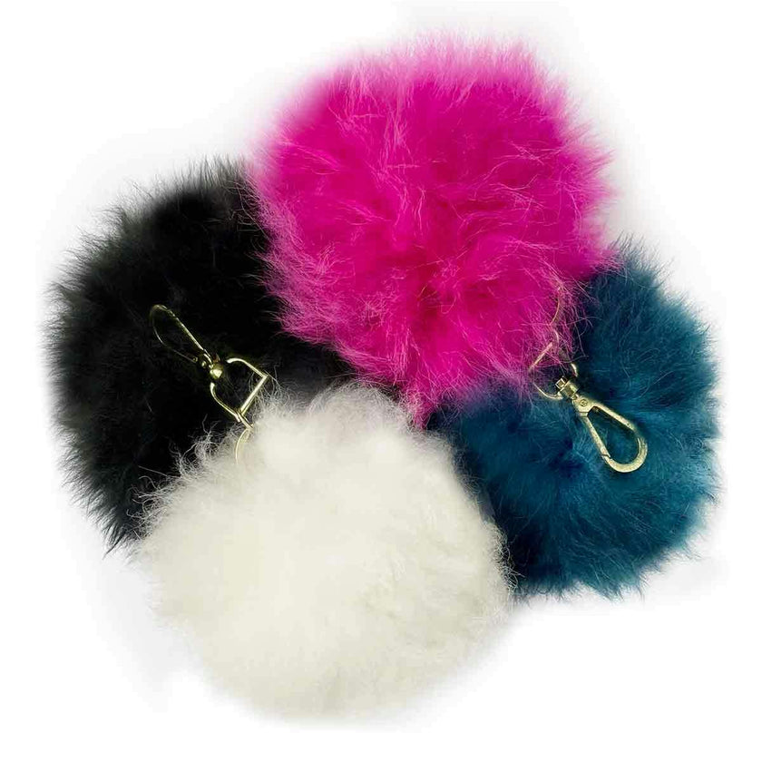 Pom Pom Key Chain