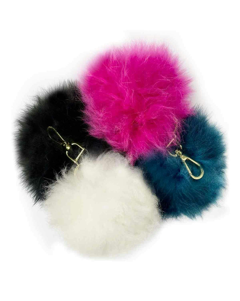 Pom Pom Key Chain
