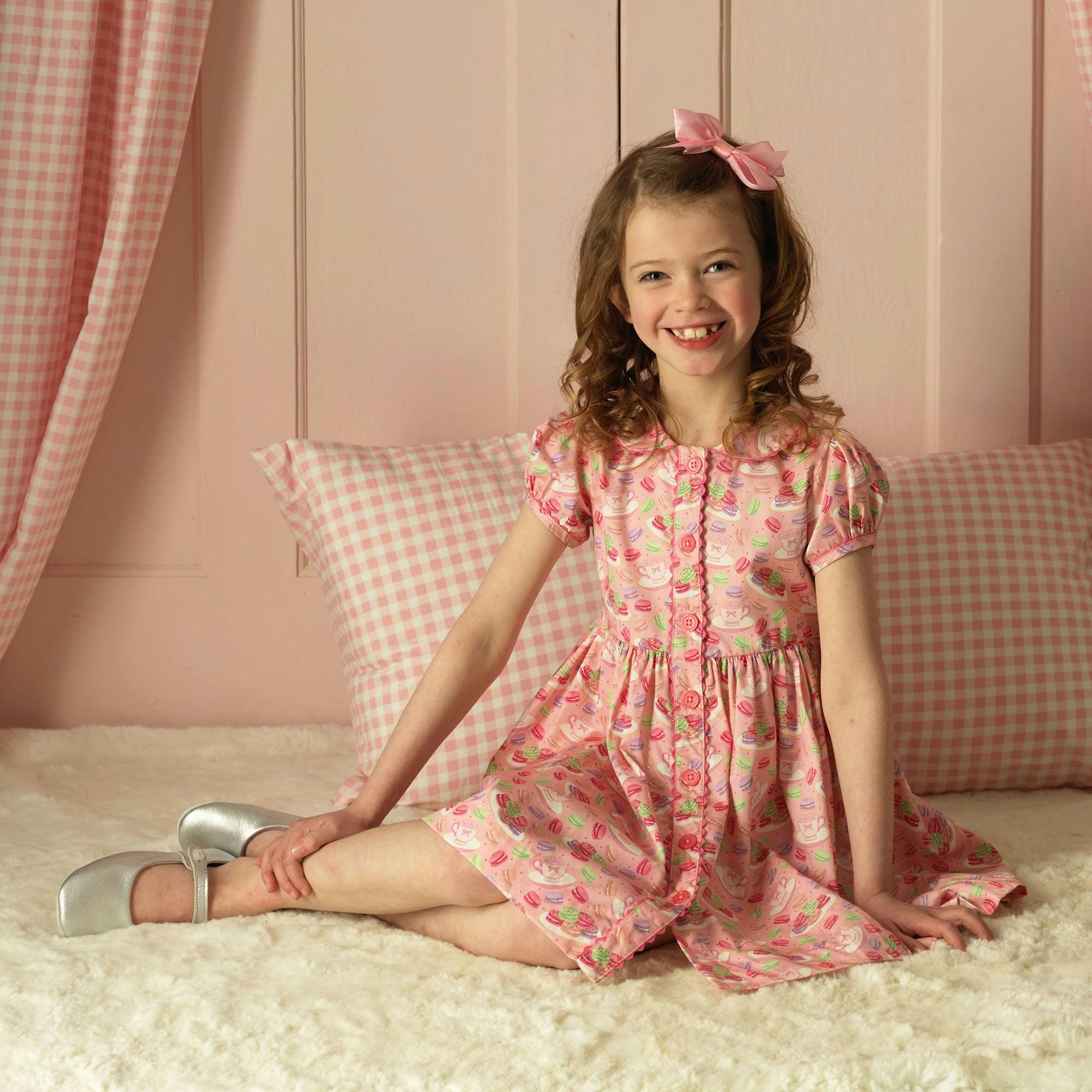 Tea Time Button-Front Dress