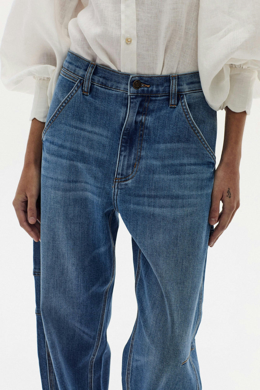 Ambar Denim Pants - Washed Indigo