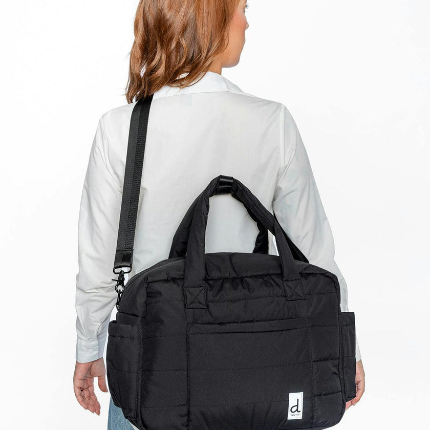 Diaper Bag With Changing Mat Black