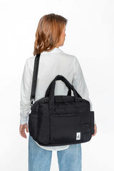 Diaper Bag With Changing Mat Black