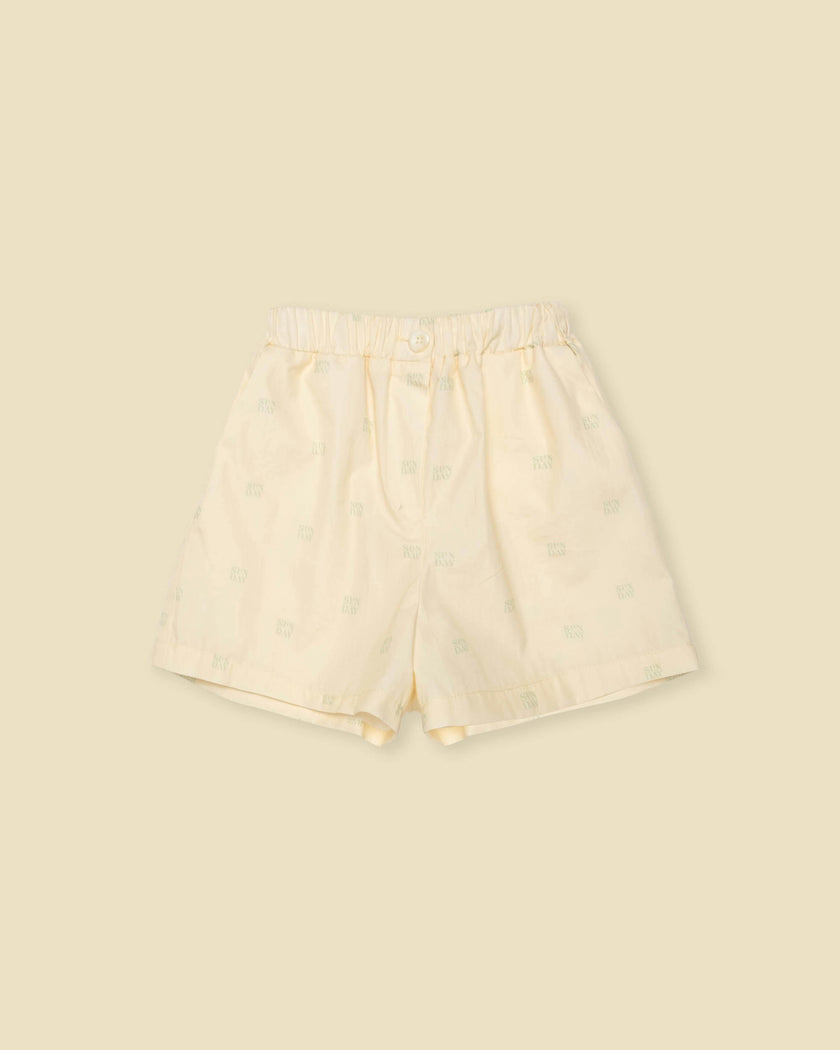 Organic Avenue Shorts in Buttercup