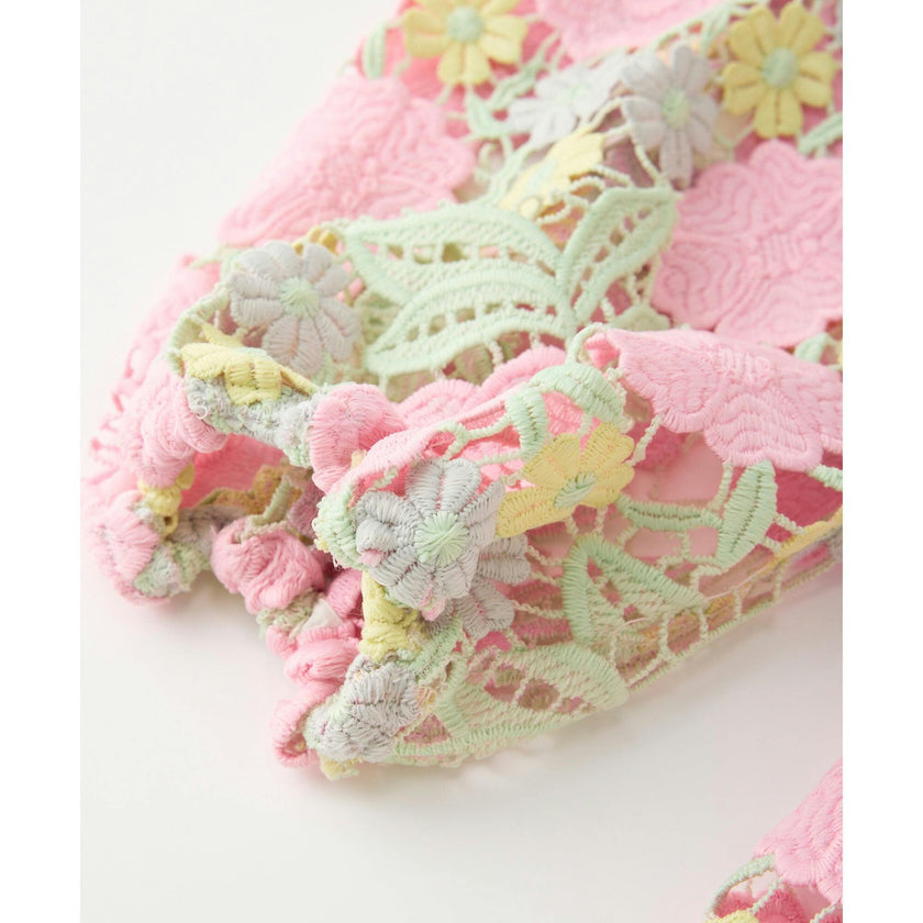 Estella Embroidered Mini Dress
