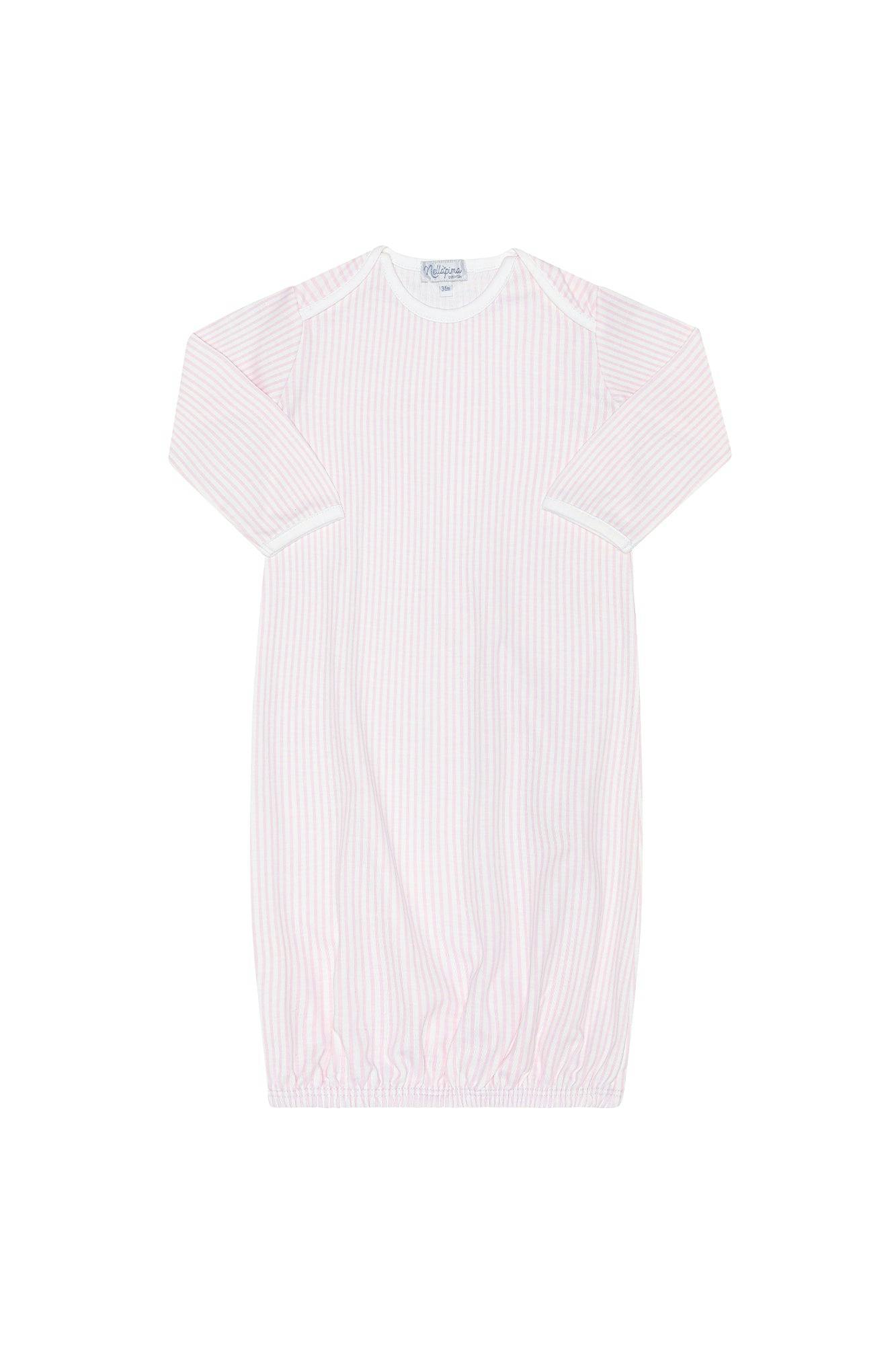 Pink Classic Stripes Gown