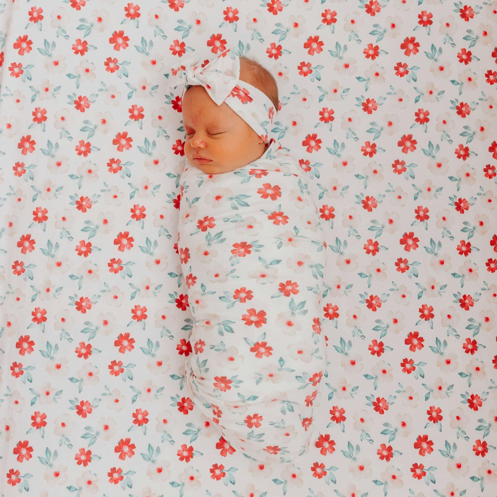 Premium Knit Fitted Crib Sheet - Noel