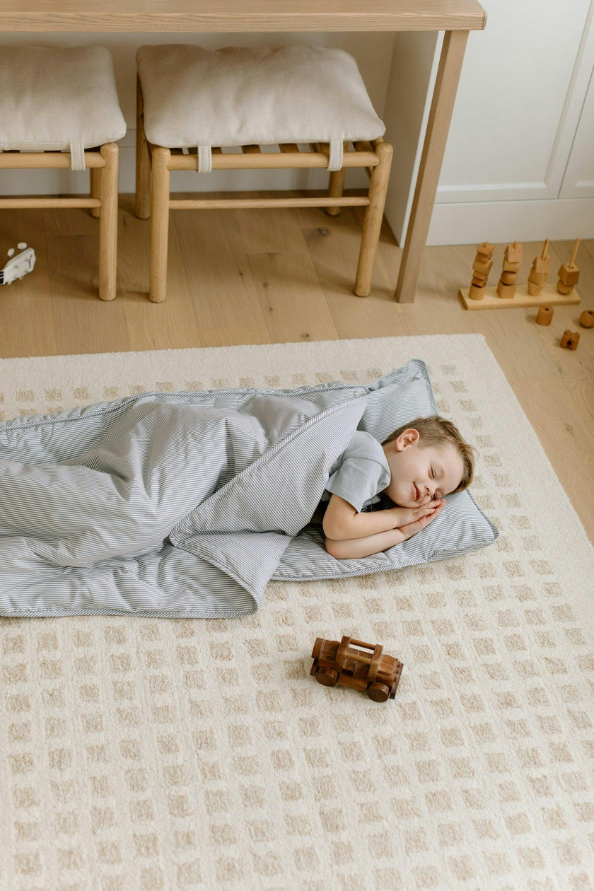 Organic Toddler Nap Roll-N-Rest Mat Set