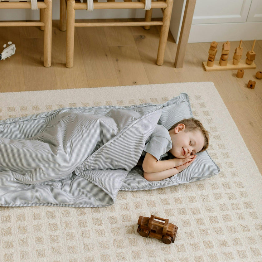 Organic Toddler Nap Roll-N-Rest Mat Set