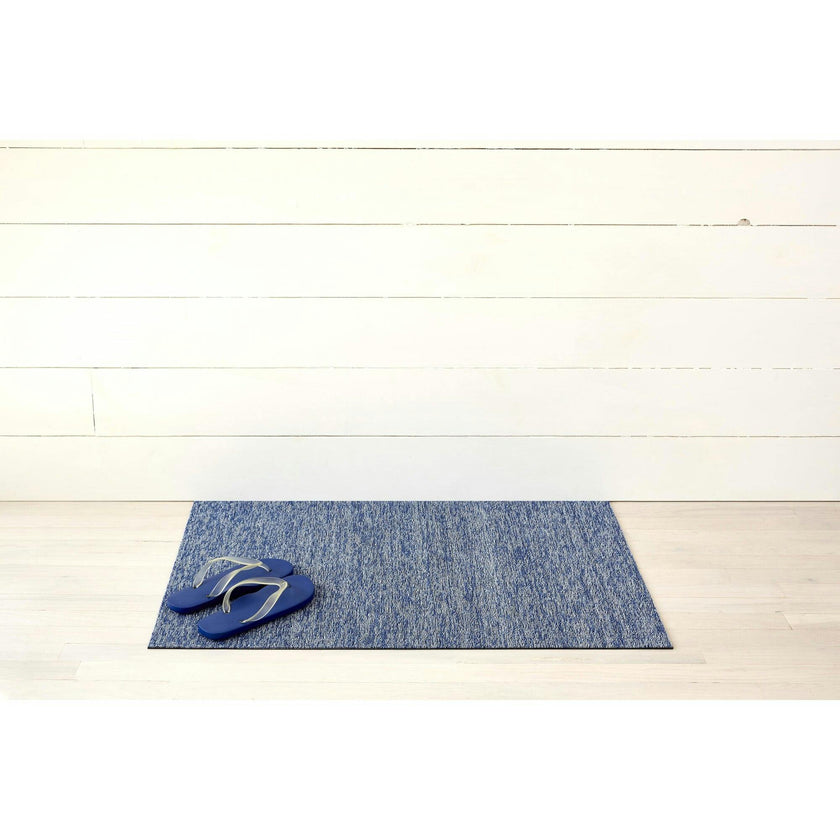 Heathered Floor Mat, Cornflower