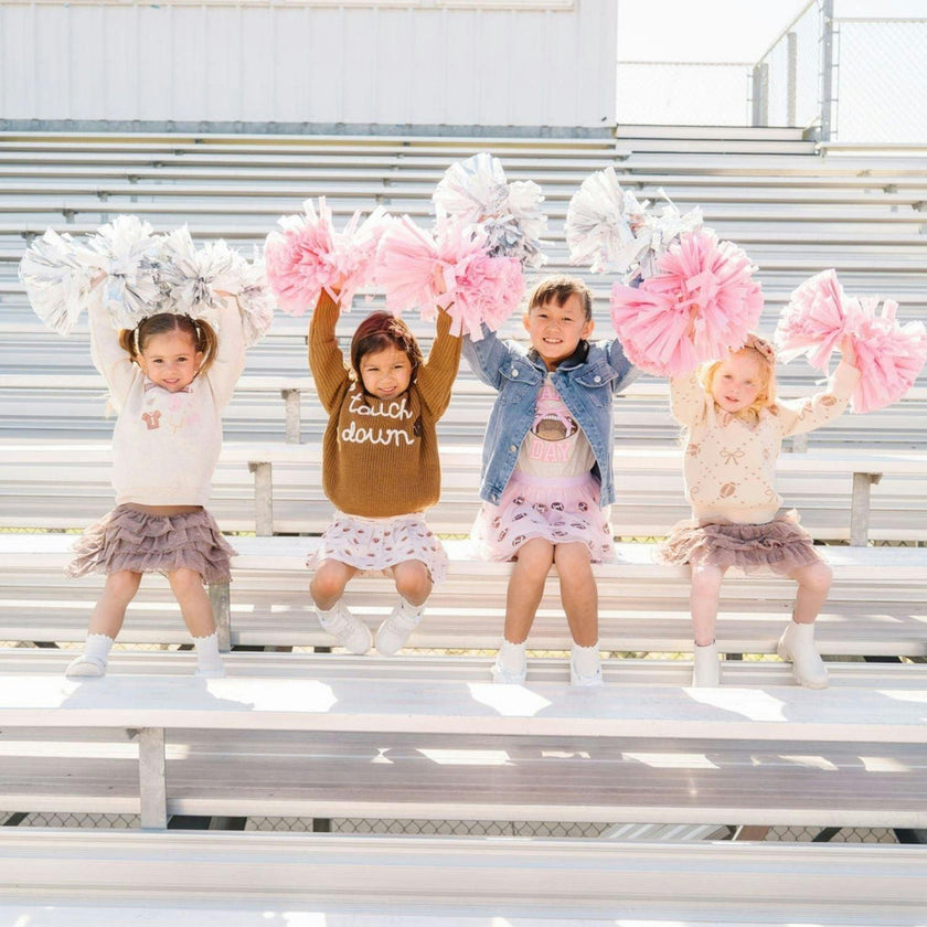 Game Day Glitter Bow Headband
