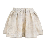 Marble Pleated Two-Piece Set