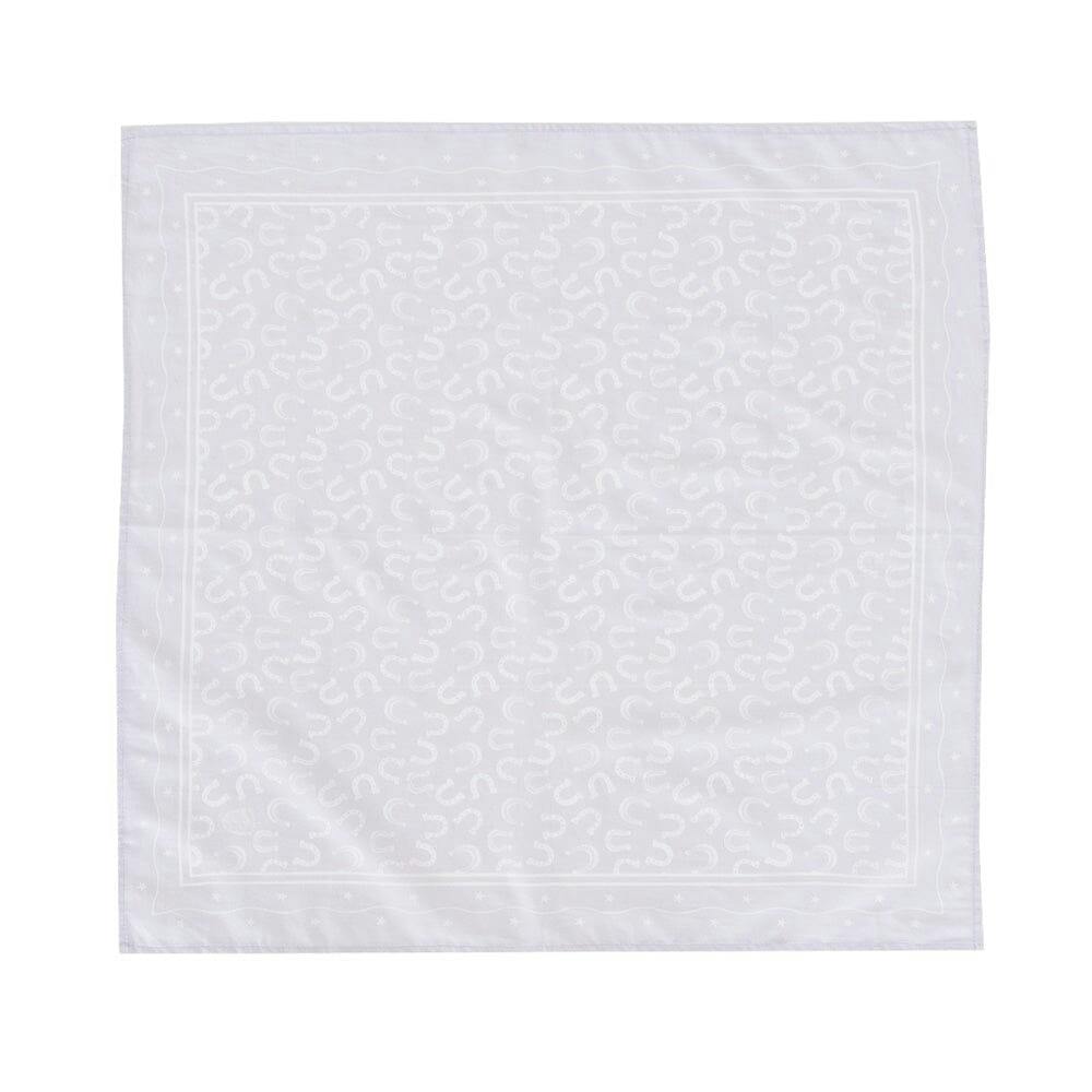 Horseshoe Print Cowgirl Bandana