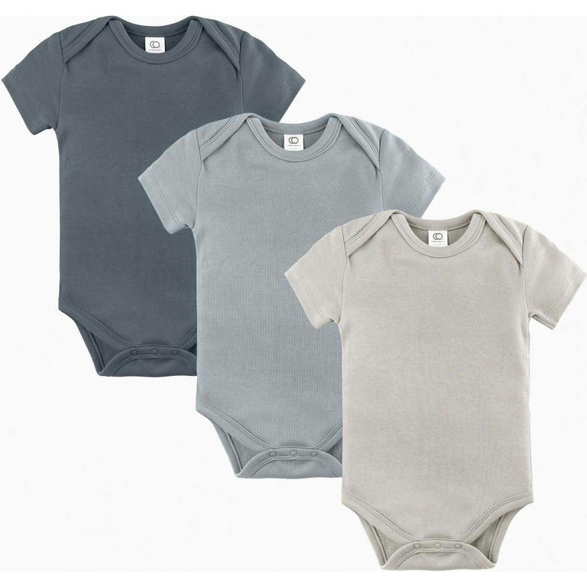 3-Pack Classic Short Sleeve Bodysuit Bundle