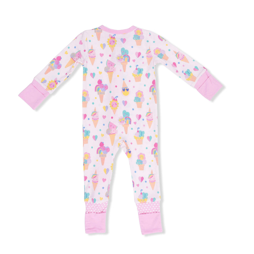 Ice Cream Fun Crew - Convertible Romper