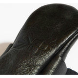 Platinum Knotted Bow Baby Shoe