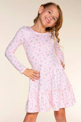 Simply Soft Long Sleeve Tiered Dress