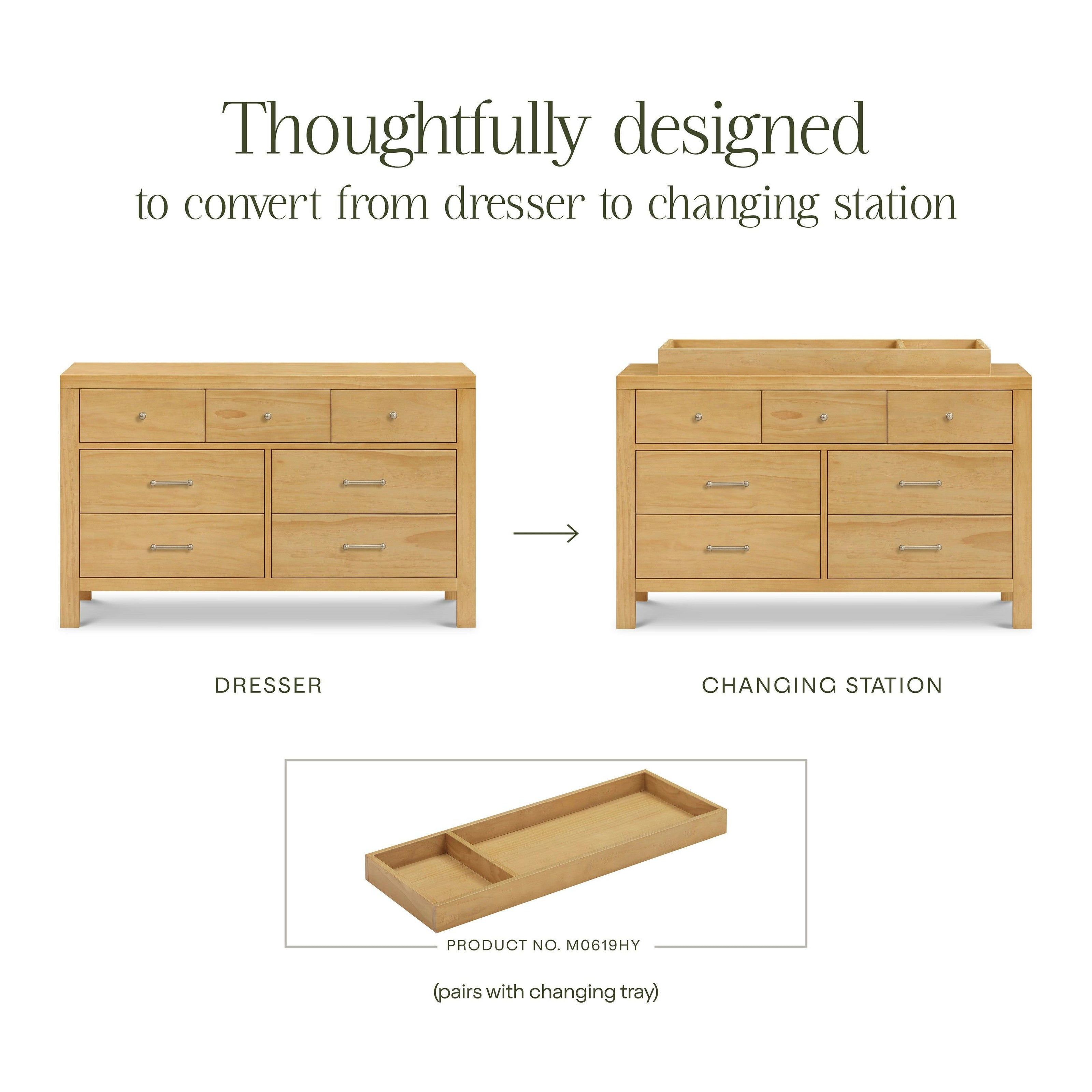 Namesake Nantucket 7-Drawer Wide Assembled Dresser (56