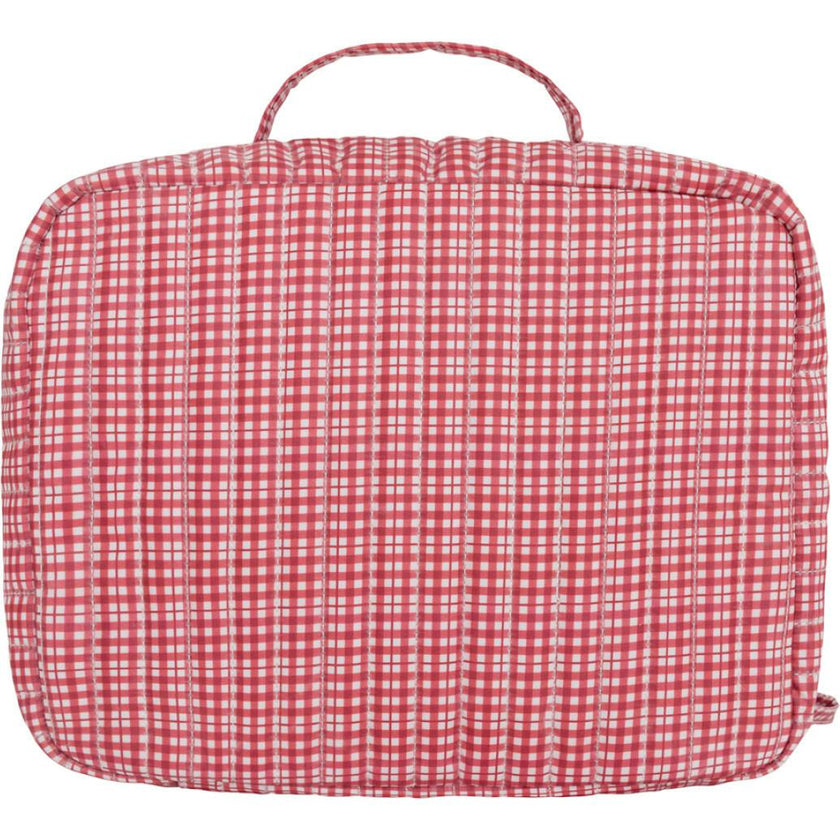 Poppy Gingham Coated Lunchbox