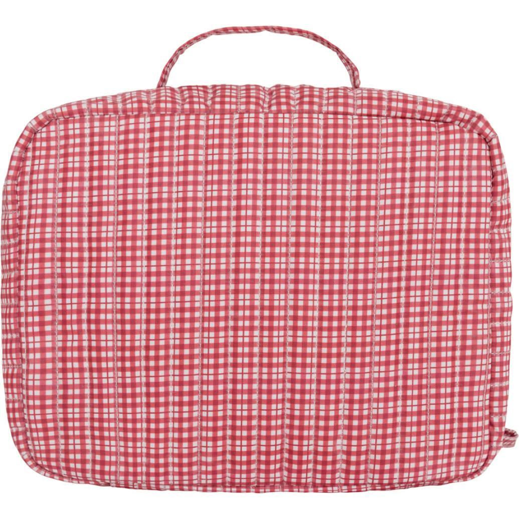 Poppy Gingham Coated Lunchbox