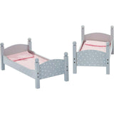 Olivia's Little World 18" Doll Wooden Convertible Bunk Bed