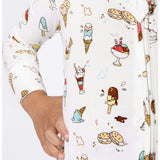 Ice Cream Bamboo Convertible Footie
