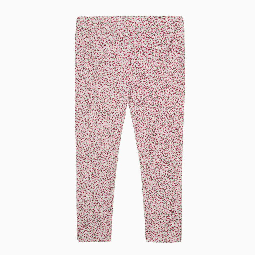 Leggings in Red Cherry Floral