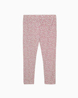 Leggings in Red Cherry Floral