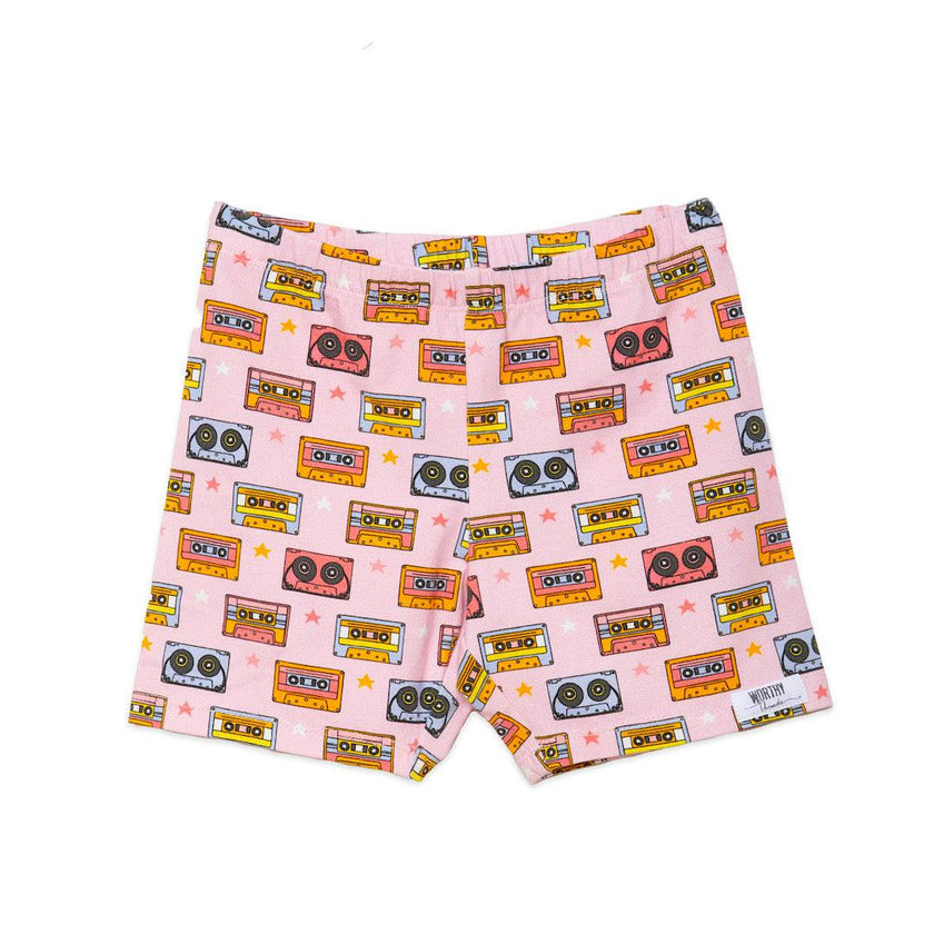 Biker Shorts in Cassettes/Stars