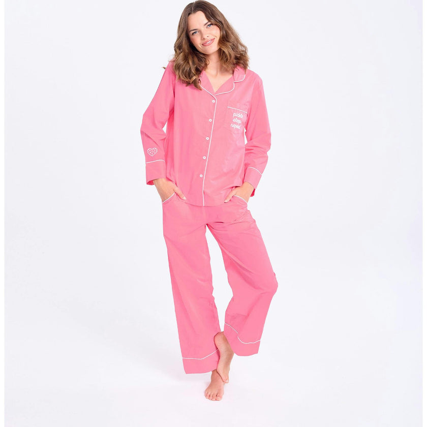 Pickle Sleep Repeat Long Pajama Set