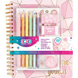 3C4G: Pink & Gold All-In-1 Sketching Set