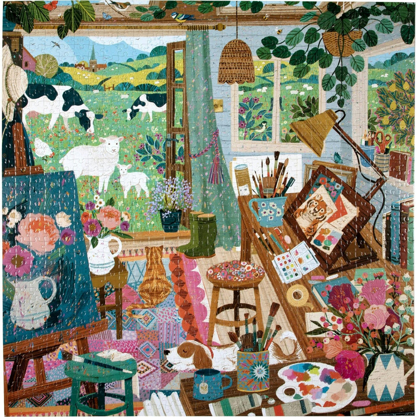 Piece&Love: Artist's Cottage - 1000 pc Puzzle