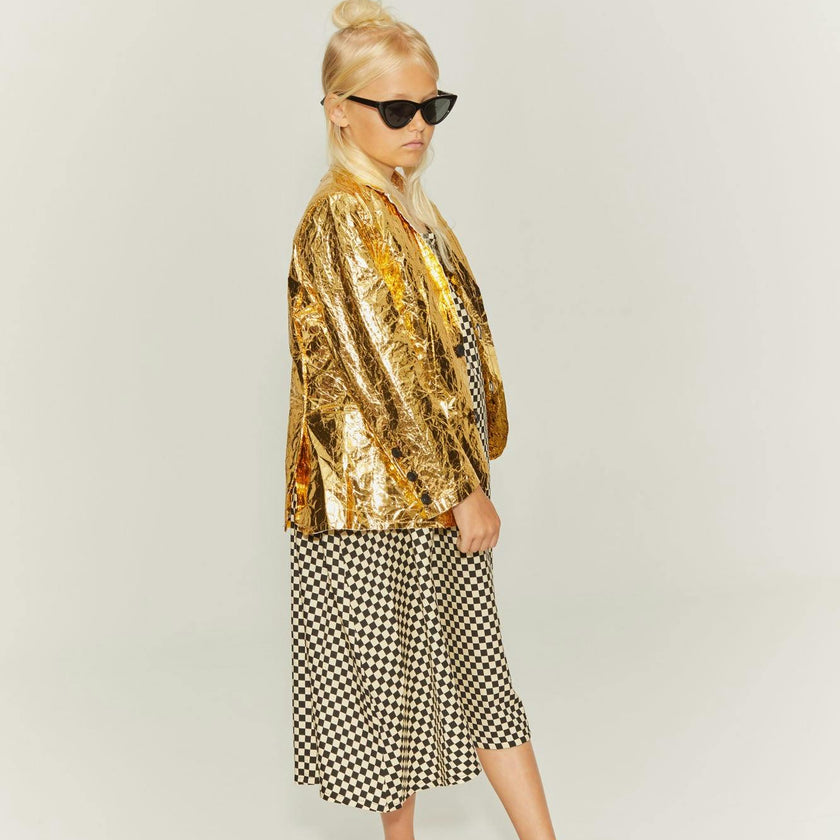 Chess Strap Dress
