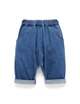 Chambray Pants Mid Denim